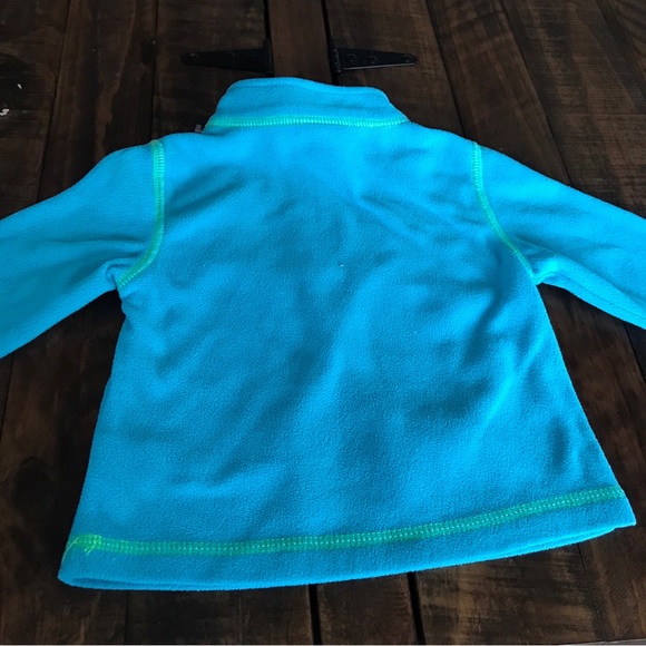 The Black Dog Kids Blue Quarter-Zip Fleece Pullover Size 18 months - Picture 3 of 12